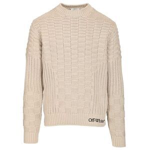 Off-White Men Arrow Cotton Sweater